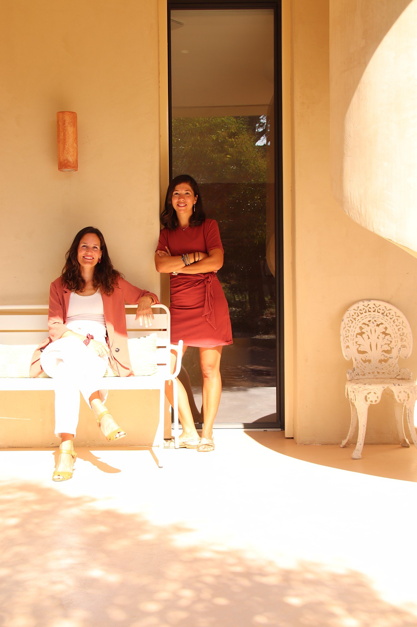 Clara Fayard et Perrine Agha-Musset, fondatrices d'alba